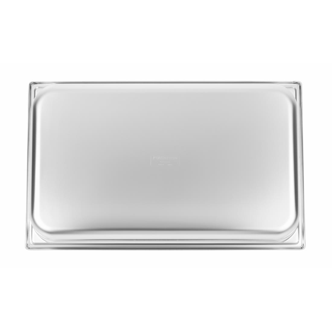 Bourgeat Stainless Steel 1/1 Gastronorm Pan 100mm