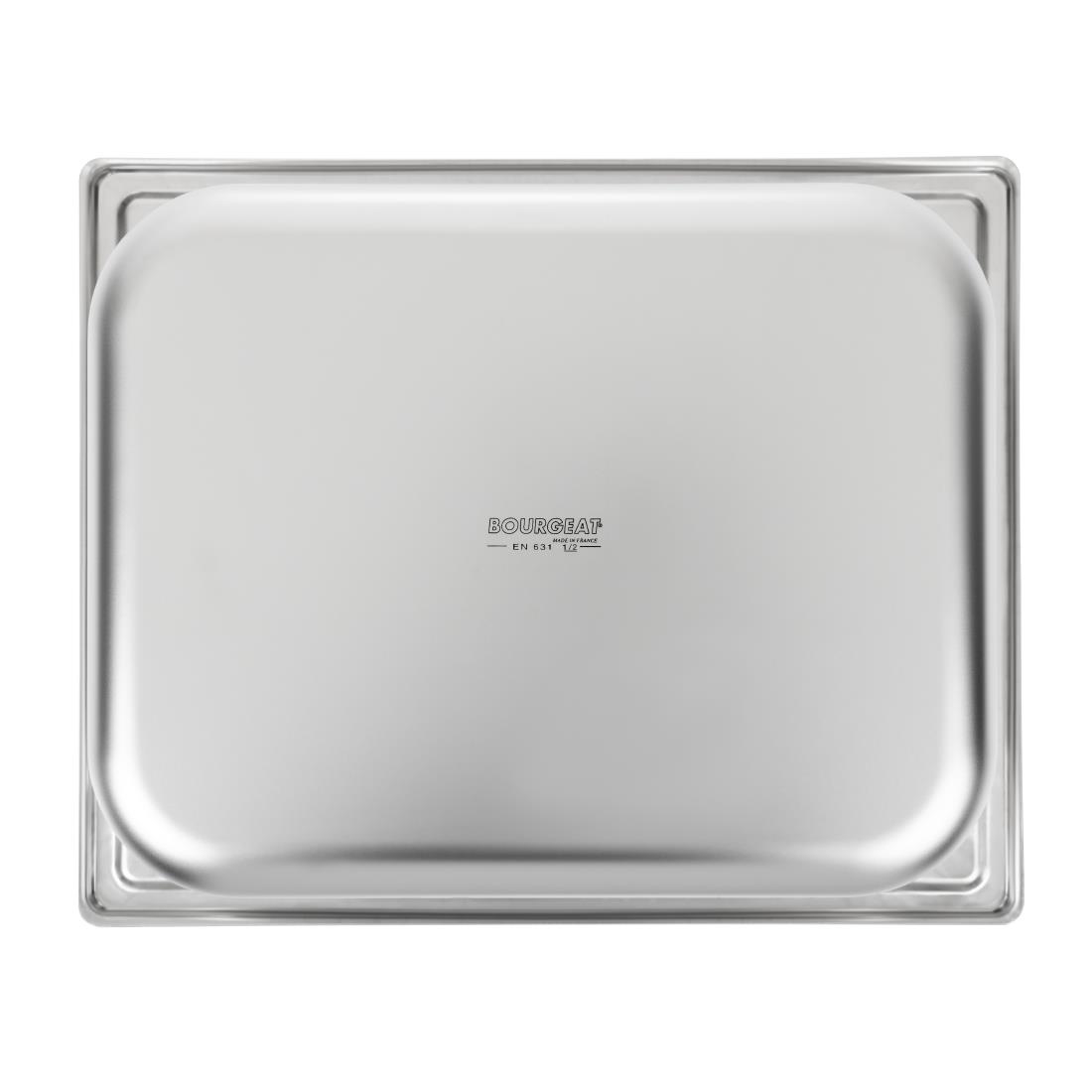Bourgeat Stainless Steel 1/2 Gastronorm Pan 100mm