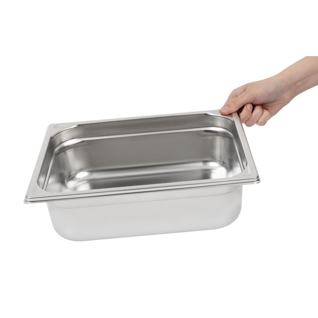 Bourgeat Stainless Steel 1/2 Gastronorm Pan 100mm