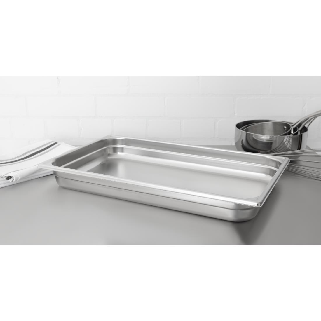 Bourgeat Stainless Steel 1/2 Gastronorm Pan 65mm