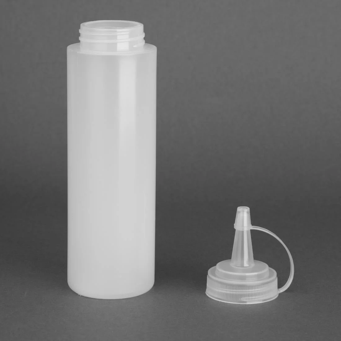 Vogue Clear Squeeze Sauce Bottle 8oz - Image 4