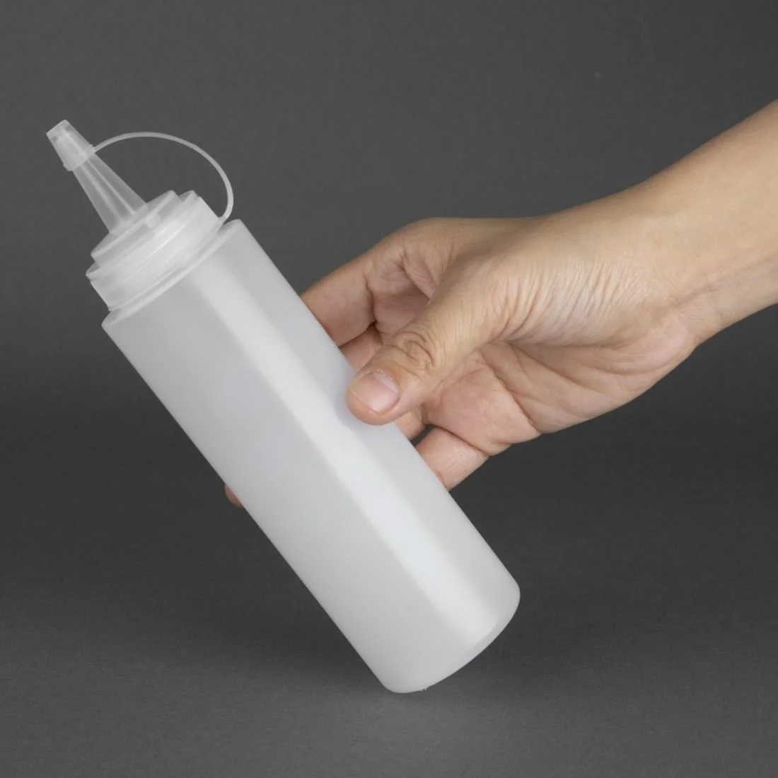 Vogue Clear Squeeze Sauce Bottle 8oz - Image 5