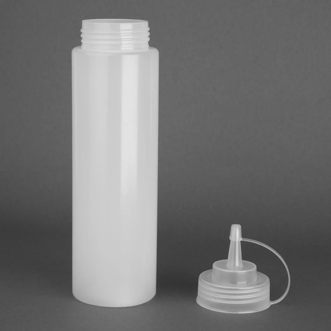 Vogue Clear Squeeze Sauce Bottle 24oz - Image 4