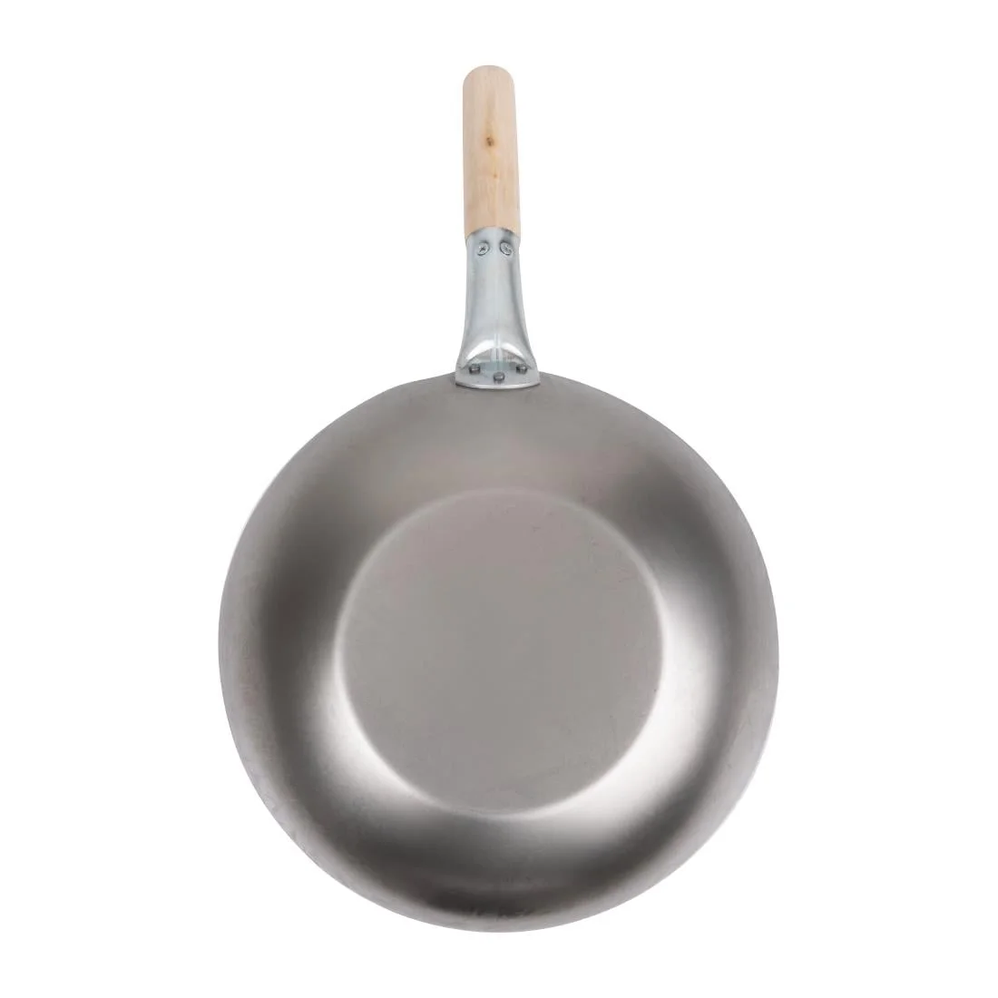 Vogue Mild Steel Wok Flat Base 330mm - Image 4