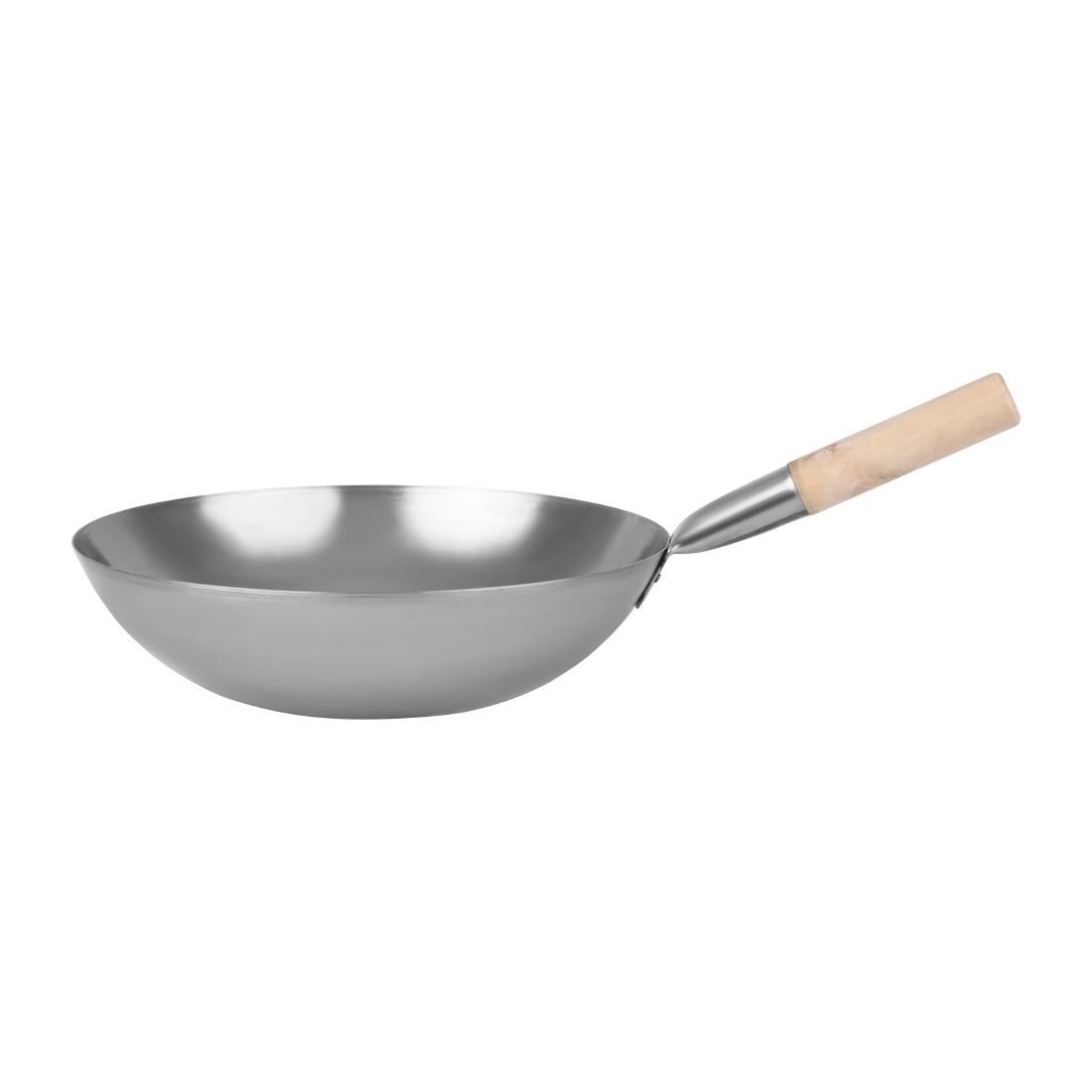Vogue Mild Steel Wok Flat Base 356mm