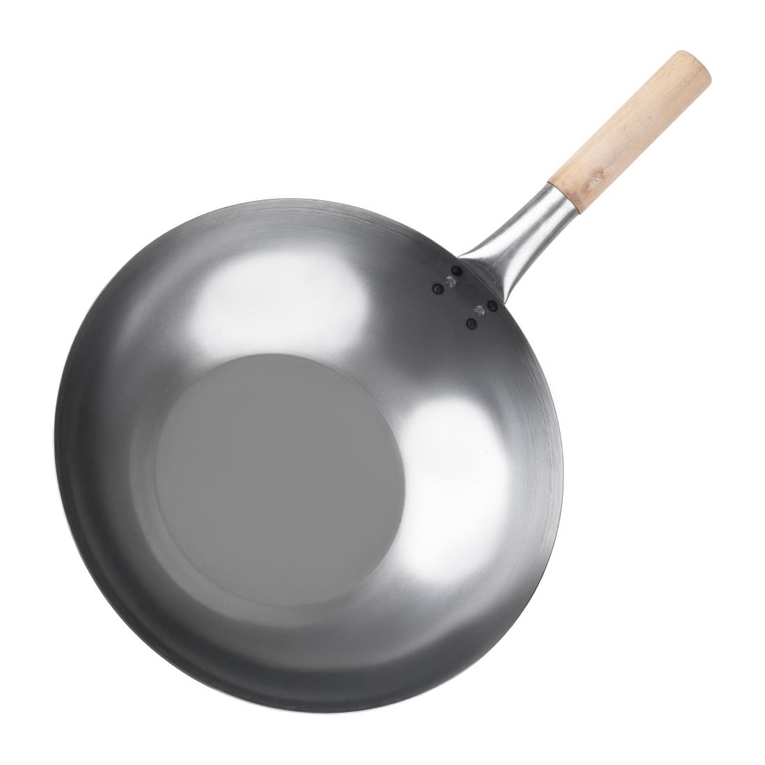 Vogue Mild Steel Wok Flat Base 356mm