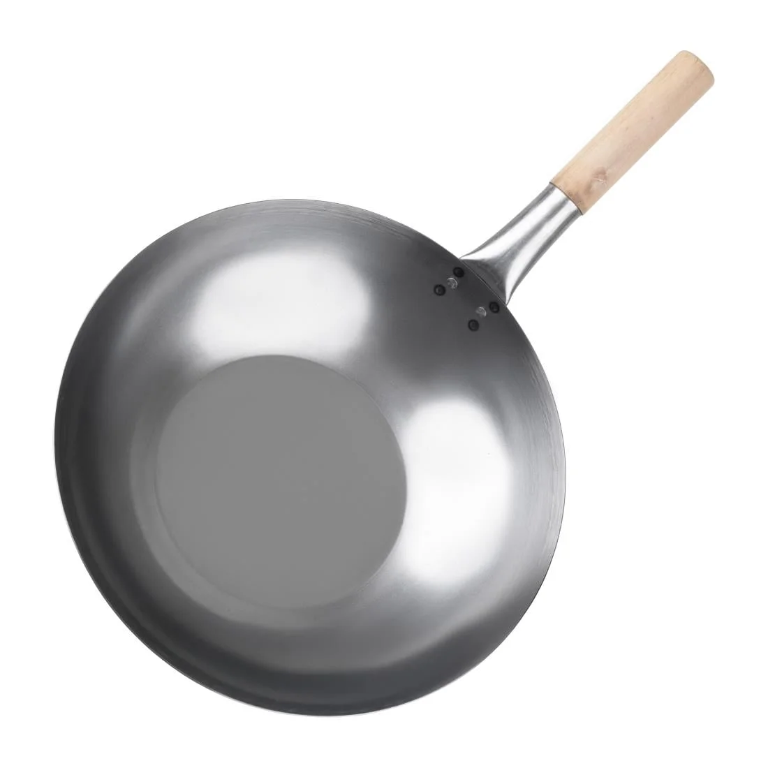 Vogue Mild Steel Wok Flat Base 356mm - Image 3