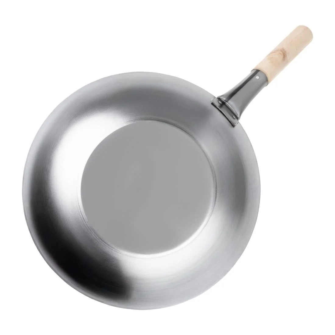 Vogue Mild Steel Wok Flat Base 356mm - Image 4