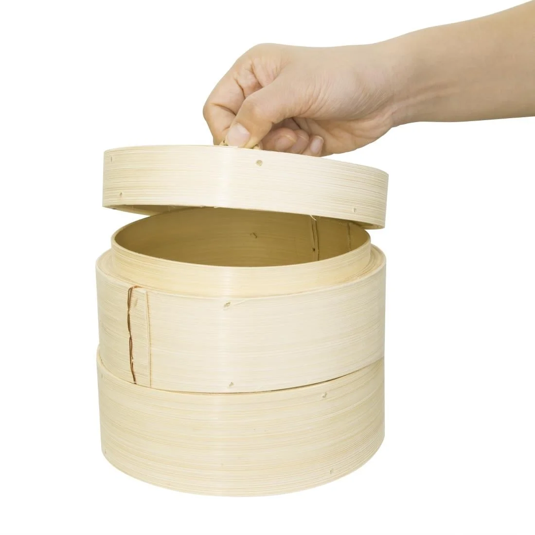 Vogue Bamboo Food Steamer 152mm - Image 2
