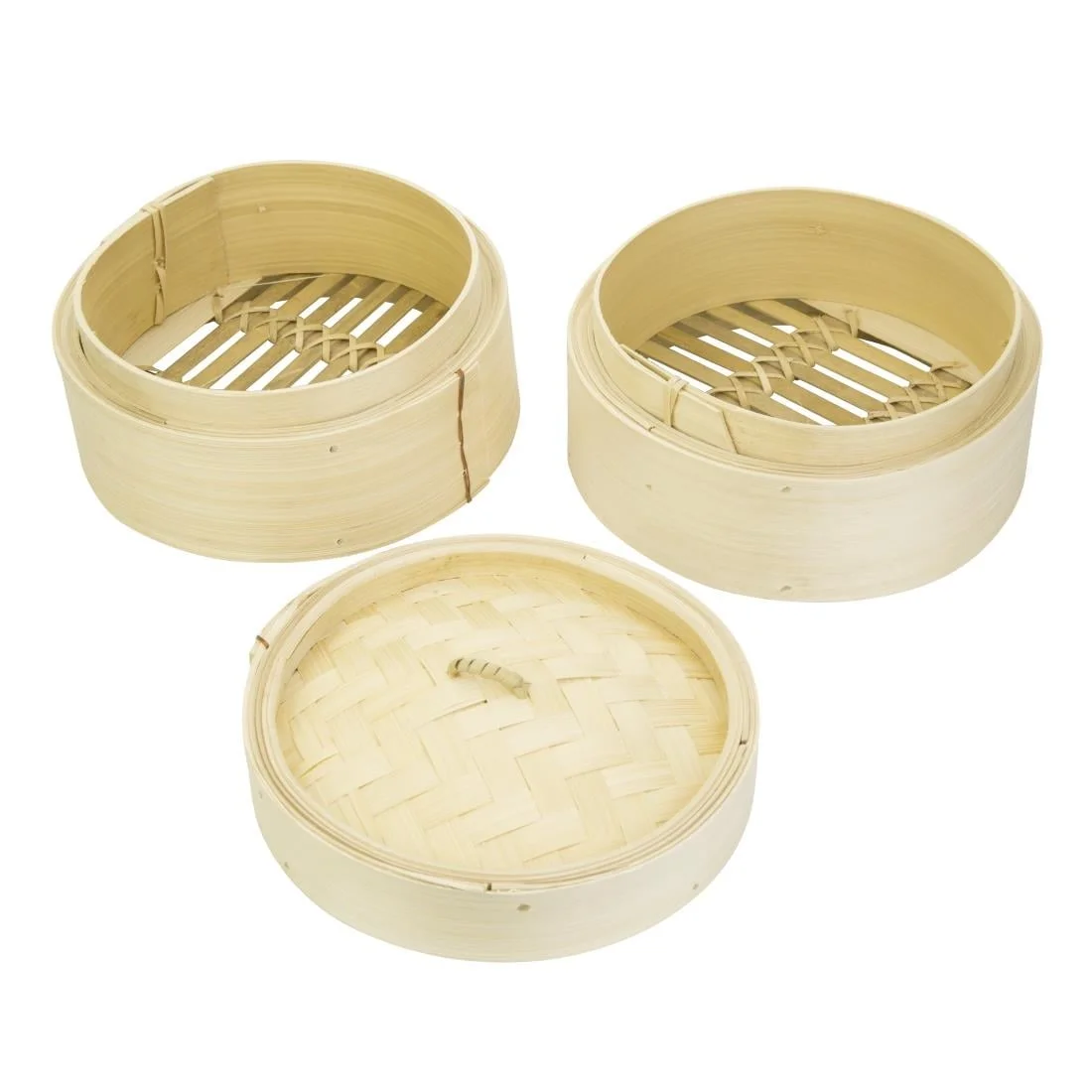 Vogue Bamboo Food Steamer 152mm - Image 3