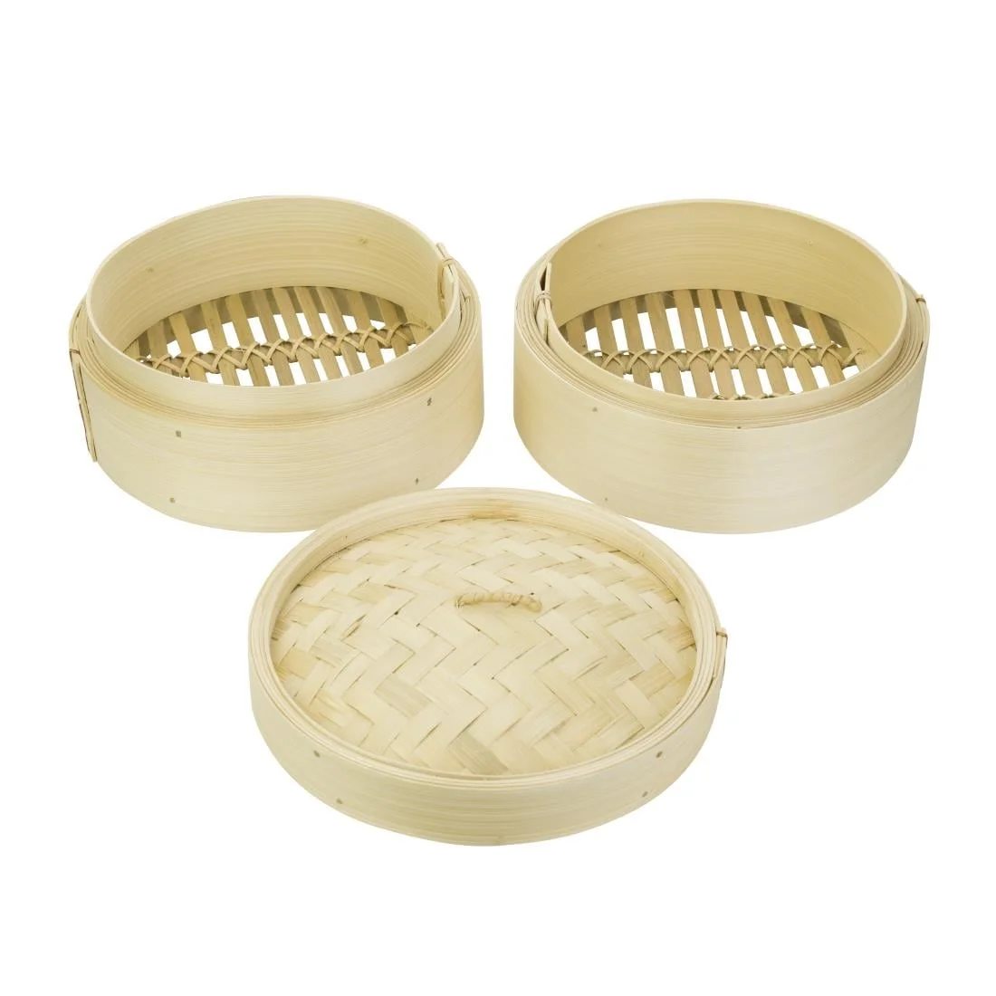 Vogue Bamboo Food Steamer 203mm - Image 3