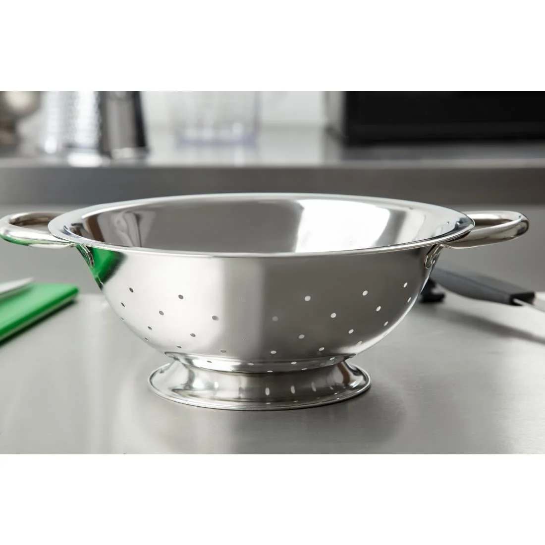 Vogue Stainless Steel Colander 9" - Image 6