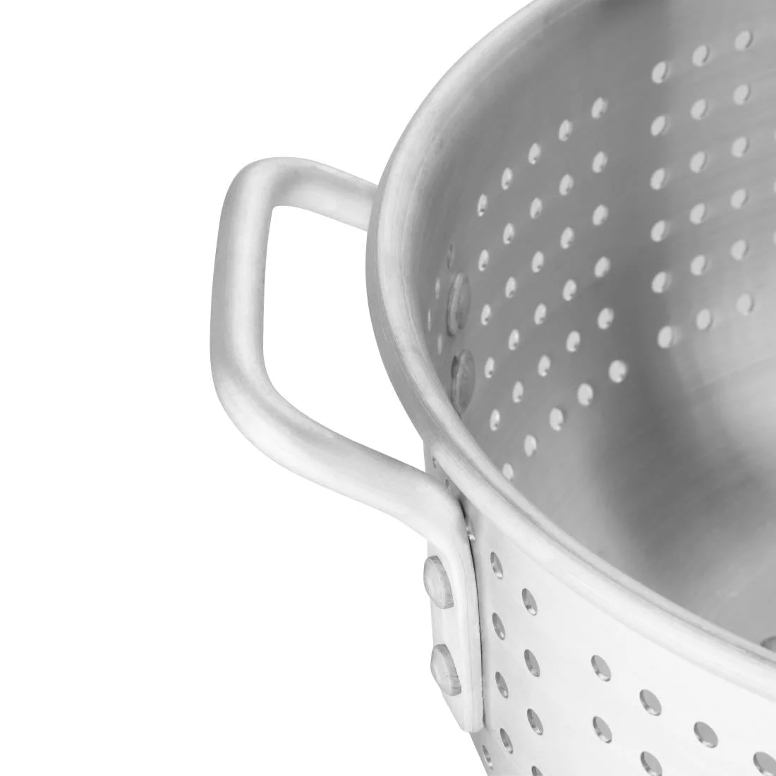 Vogue Aluminium Colander 16" - Image 3