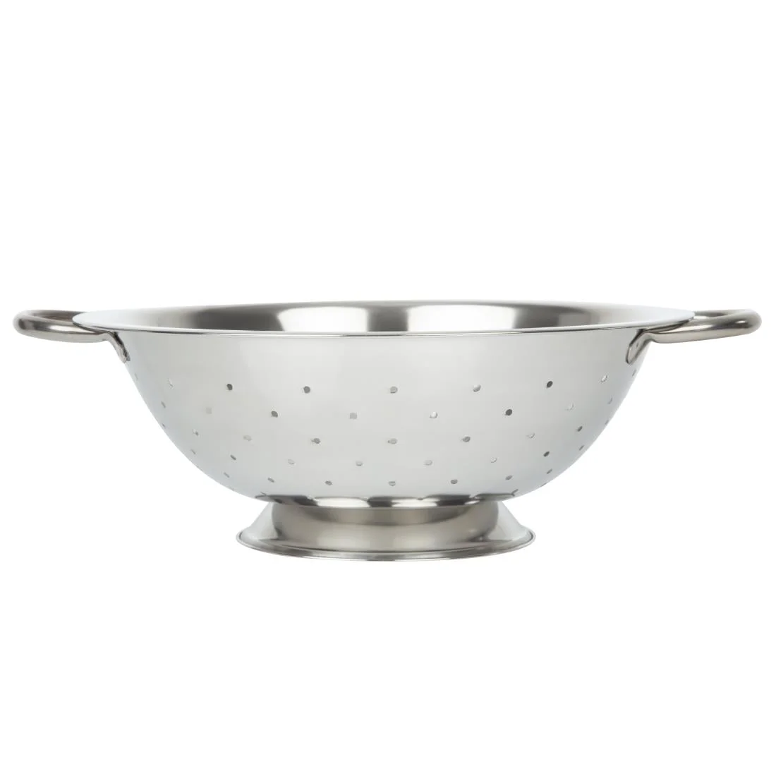 Vogue Stainless Steel Colander 10" - Image 2