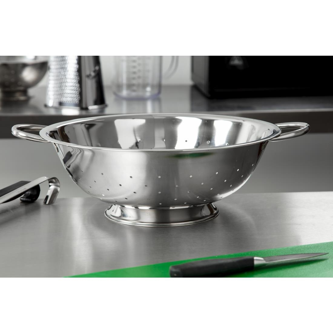 Vogue Stainless Steel Colander 12"