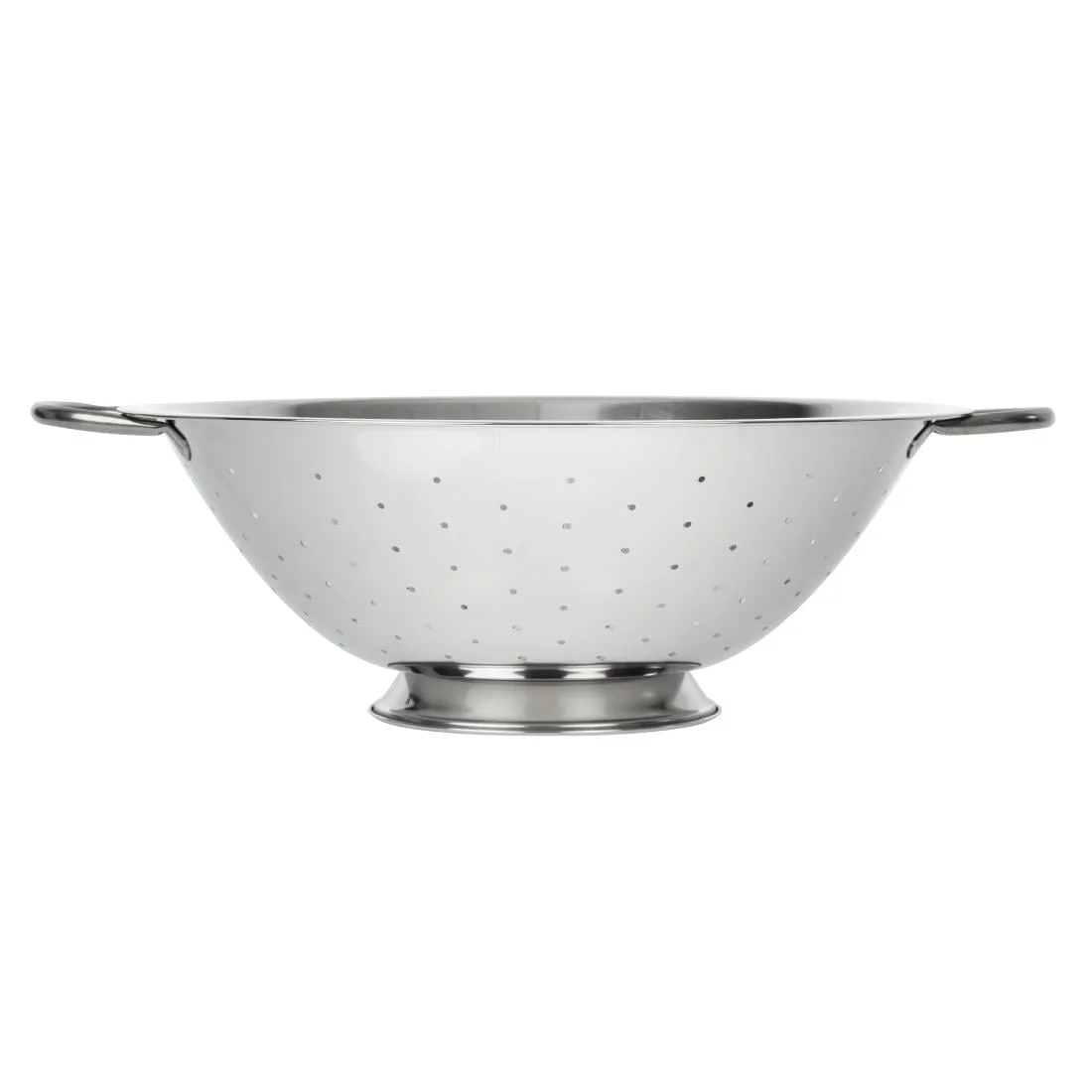 Vogue Stainless Steel Colander 14" - Image 2