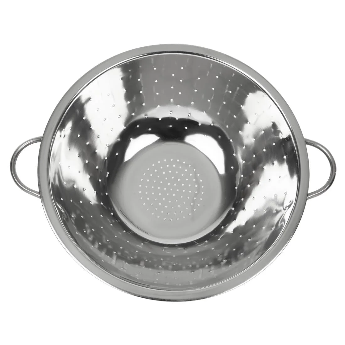 Vogue Stainless Steel Colander 14" - Image 3
