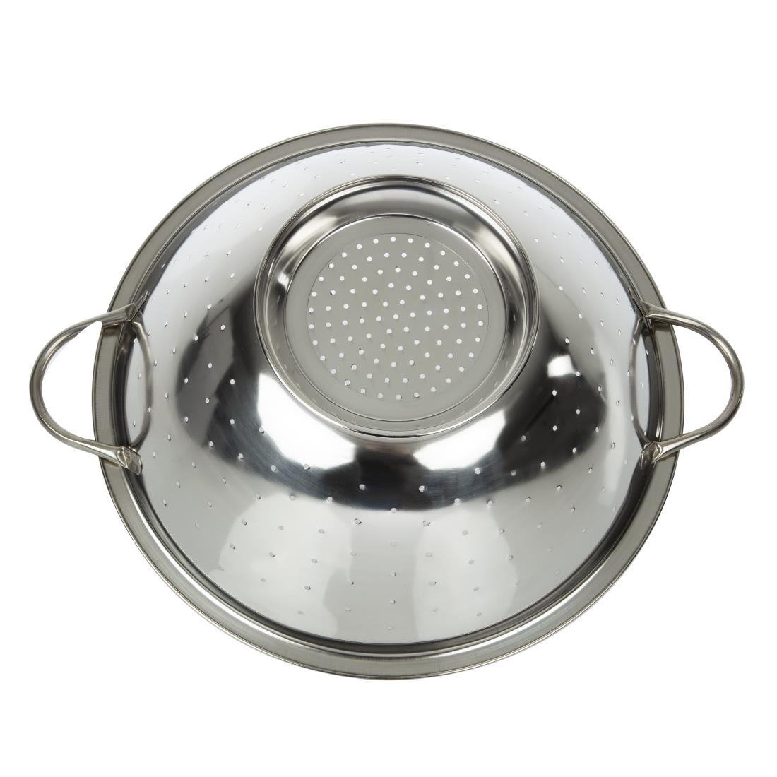 Vogue Stainless Steel Colander 14"