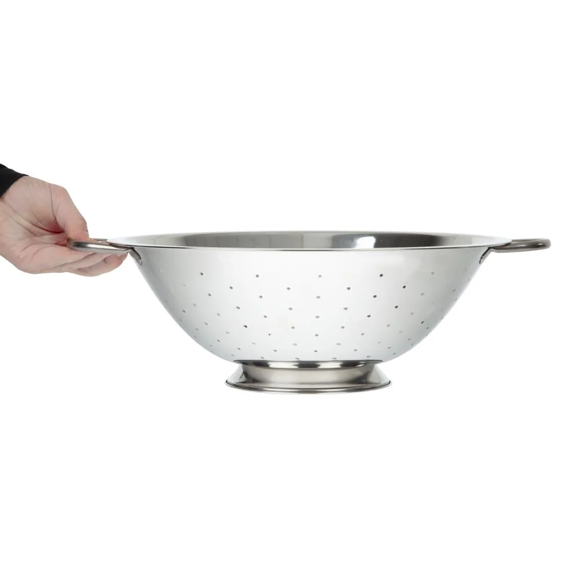 Vogue Stainless Steel Colander 14" - Image 5