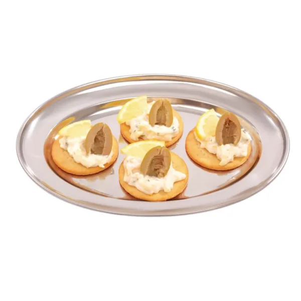 Oval Serving Tray 9in