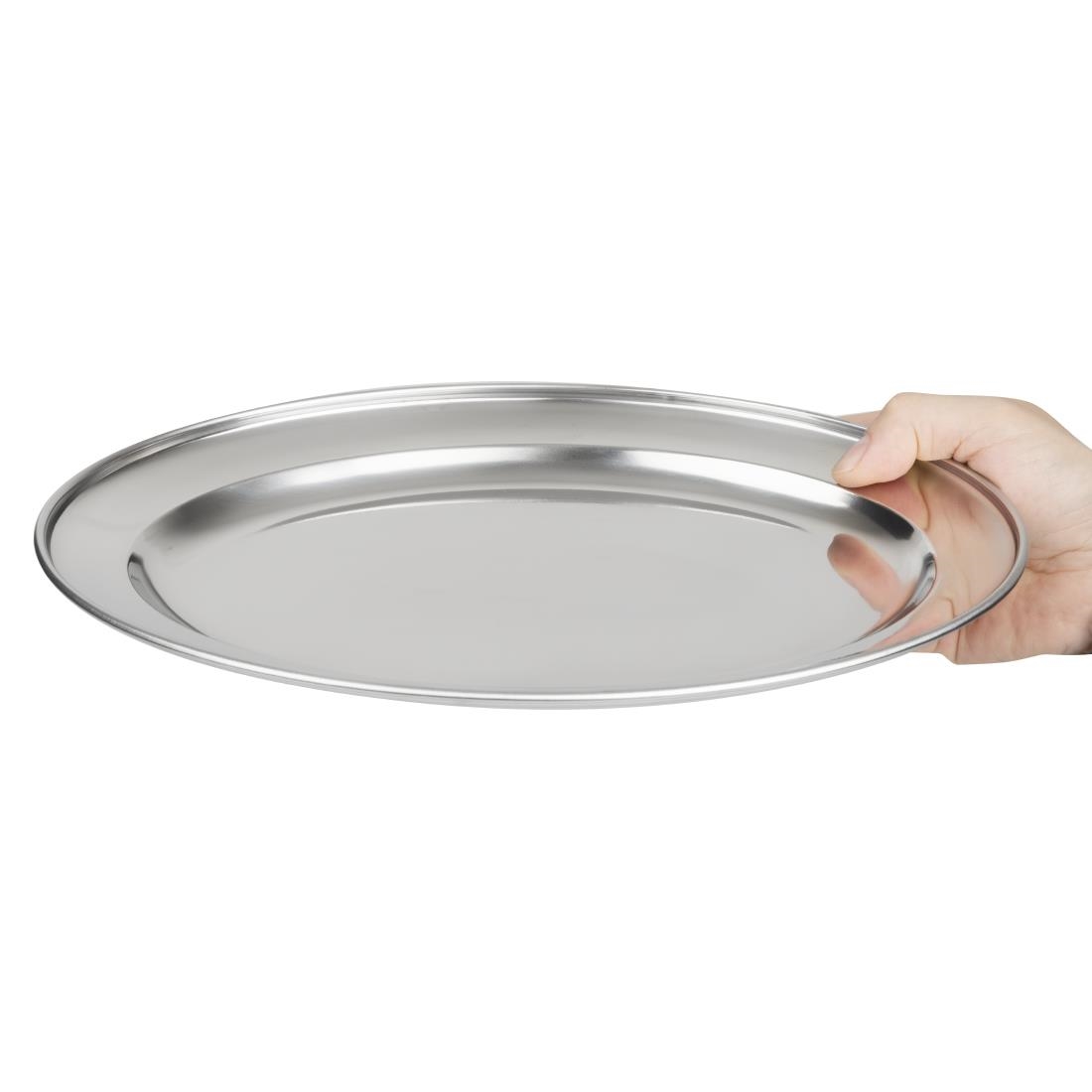 Oval Serving Tray 12in