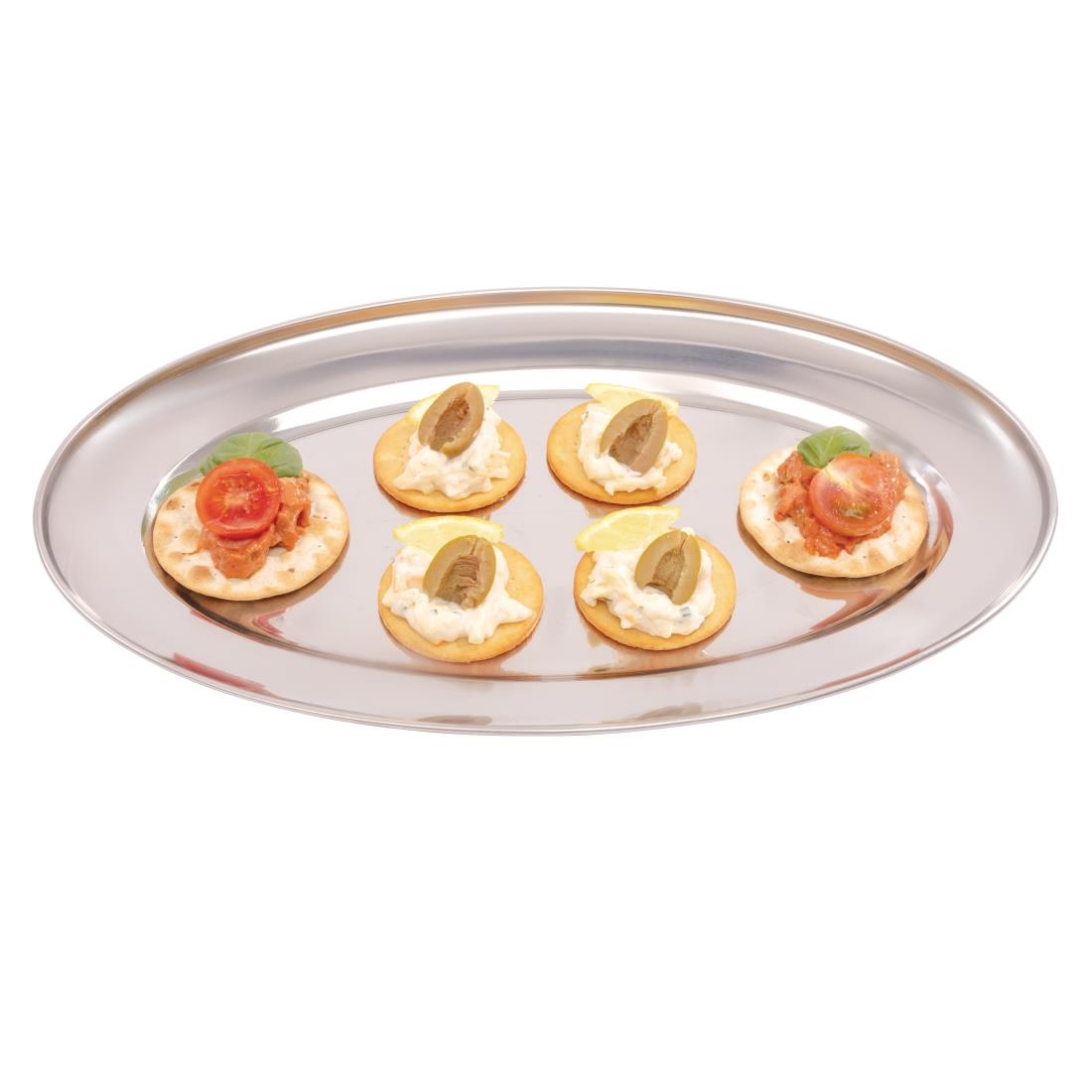 Oval Serving Tray 14in