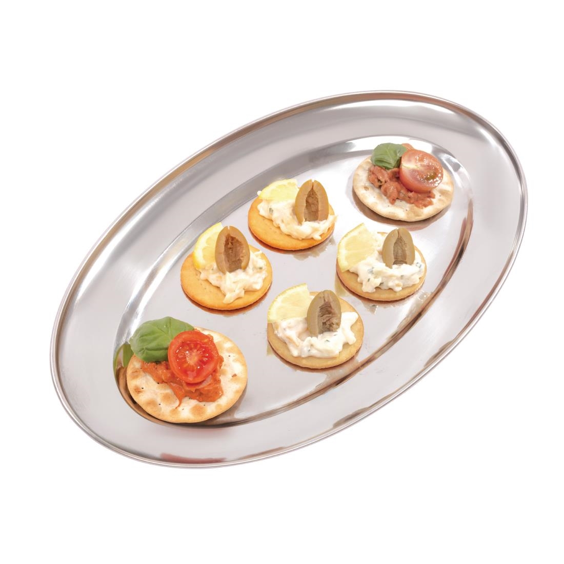 Oval Serving Tray 14in
