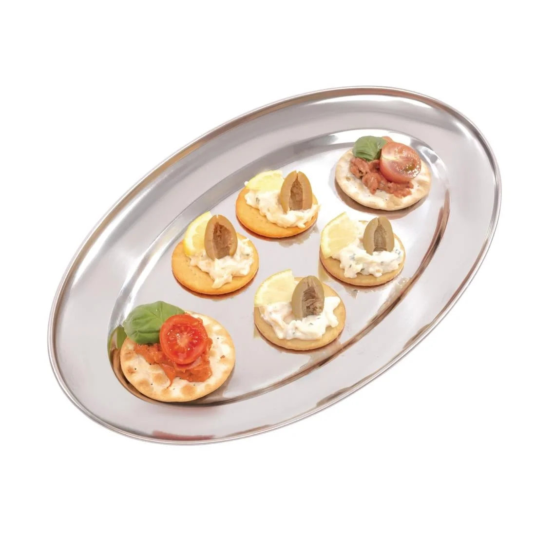 Oval Serving Tray 14in - Image 4