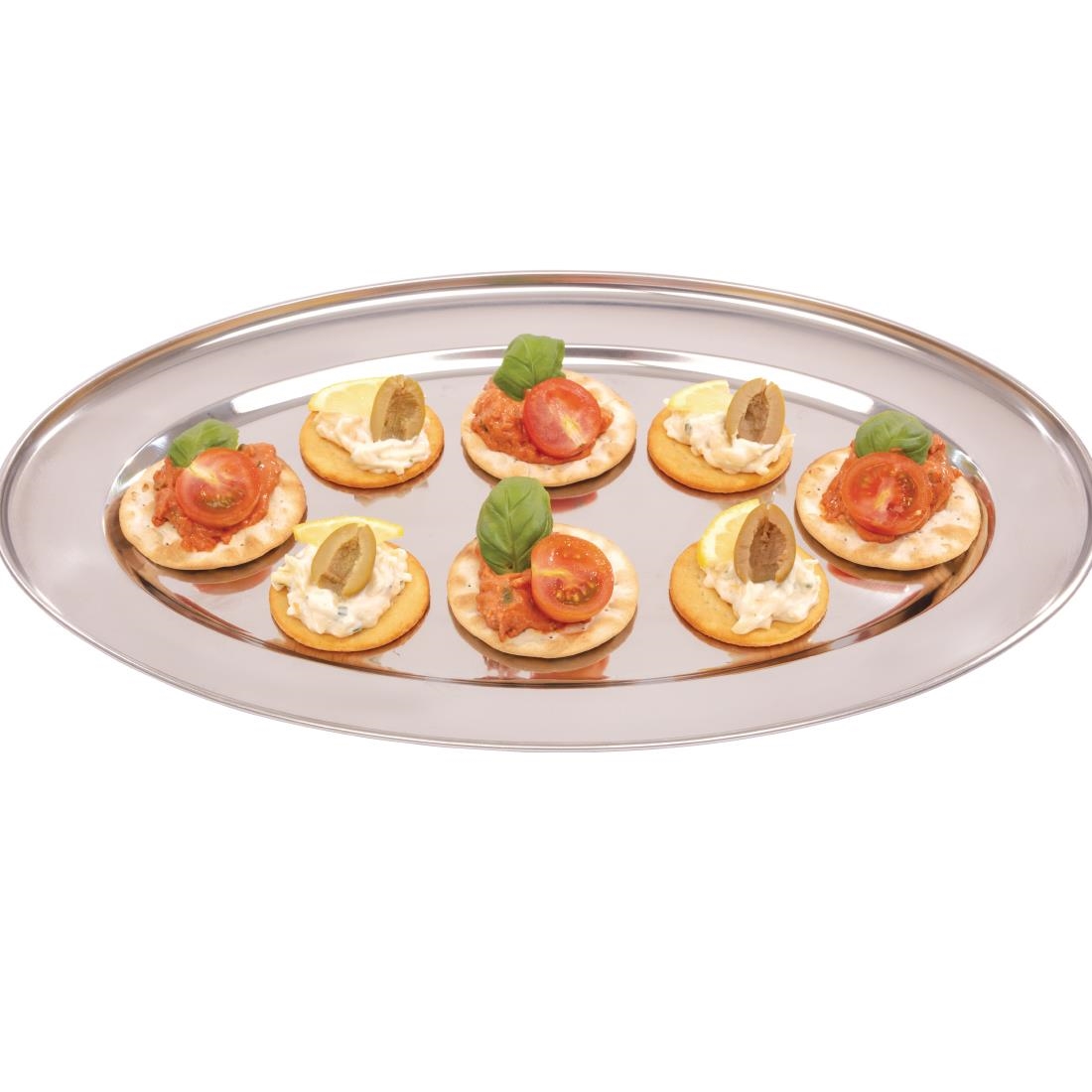 Oval Serving Tray 16in