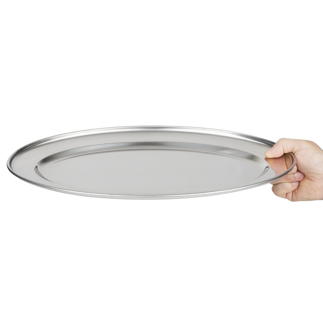 Oval Serving Tray 16in