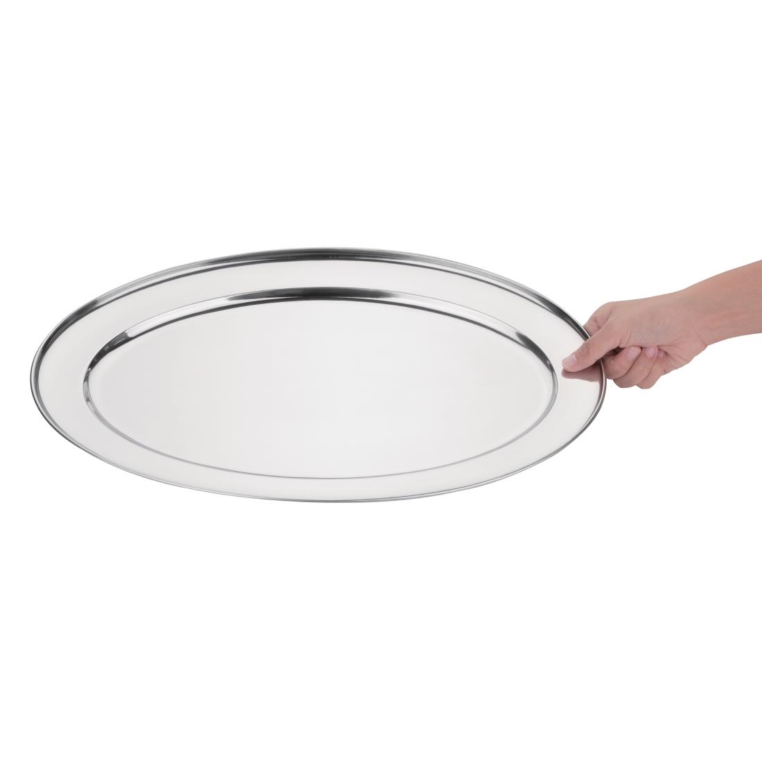 Oval Serving Tray 20in
