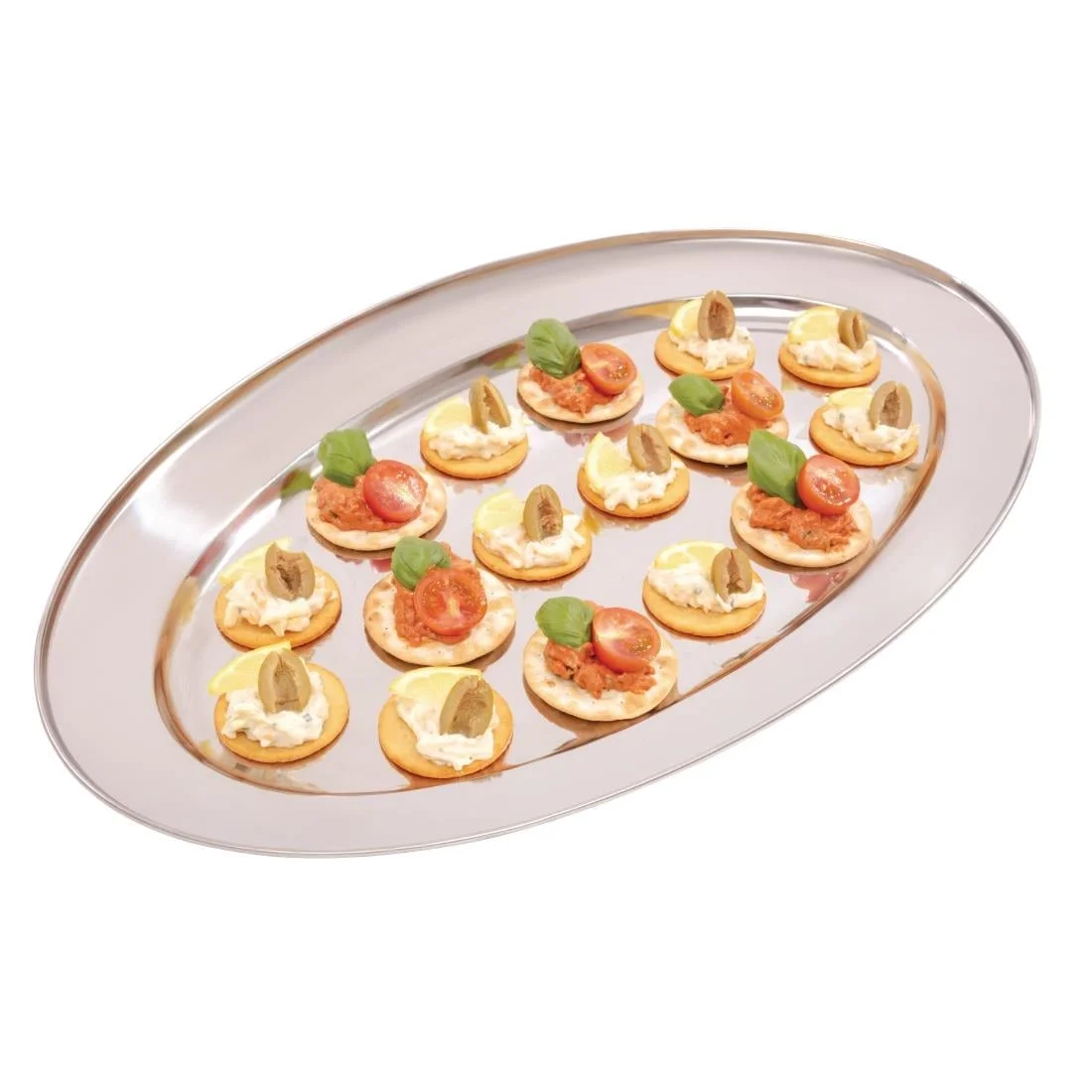 Oval Serving Tray 22in - Image 6