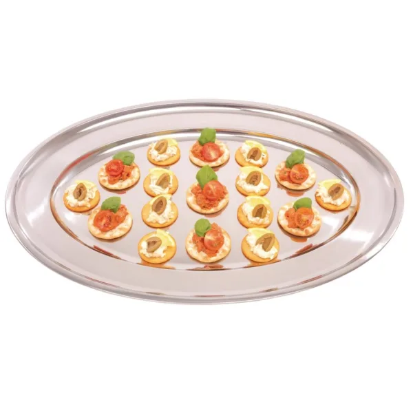 Oval Serving Tray 24in