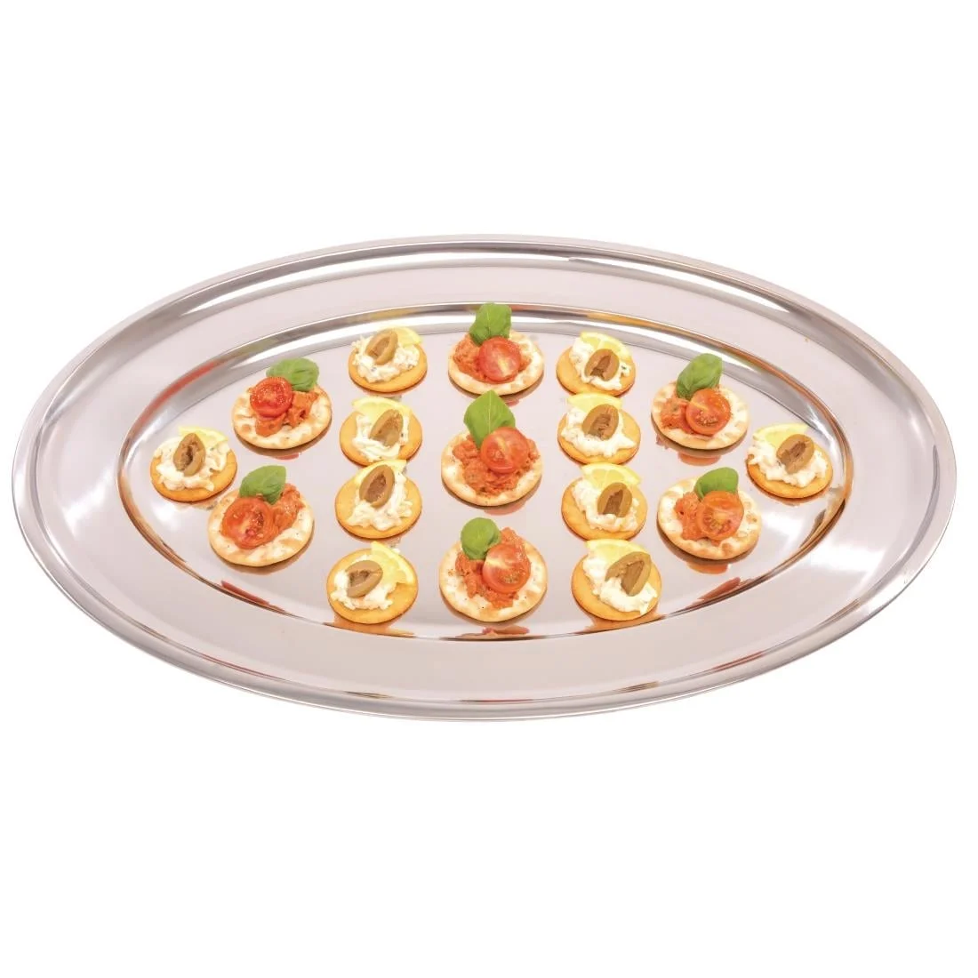 Oval Serving Tray 24in - Image 5