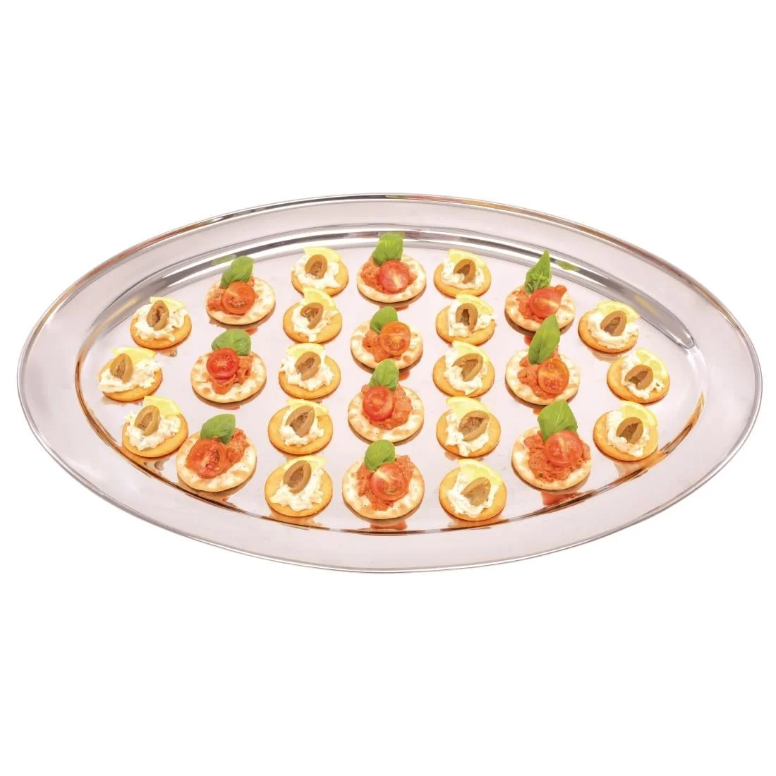 Oval Serving Tray 26in - Image 5
