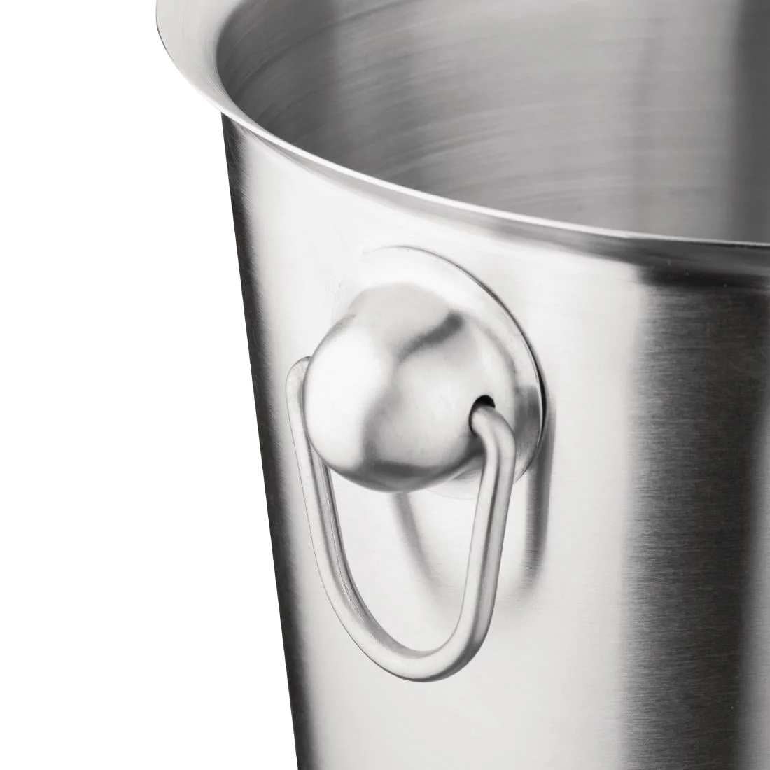 Olympia Brushed Stainless Steel Wine And Champagne Bucket - Image 2
