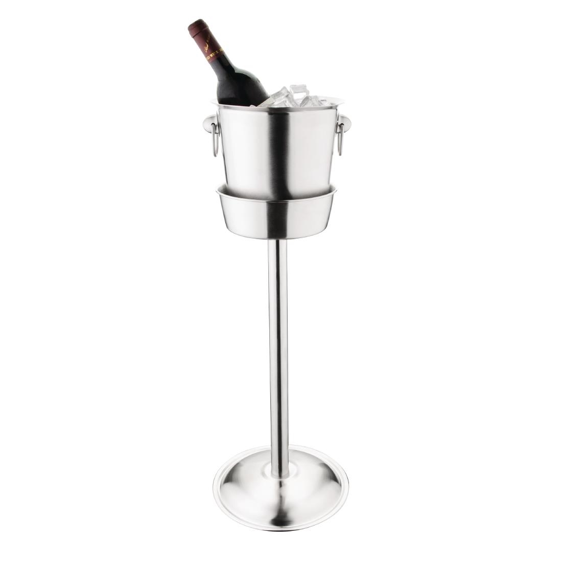 Olympia Brushed Stainless Steel Wine And Champagne Bucket