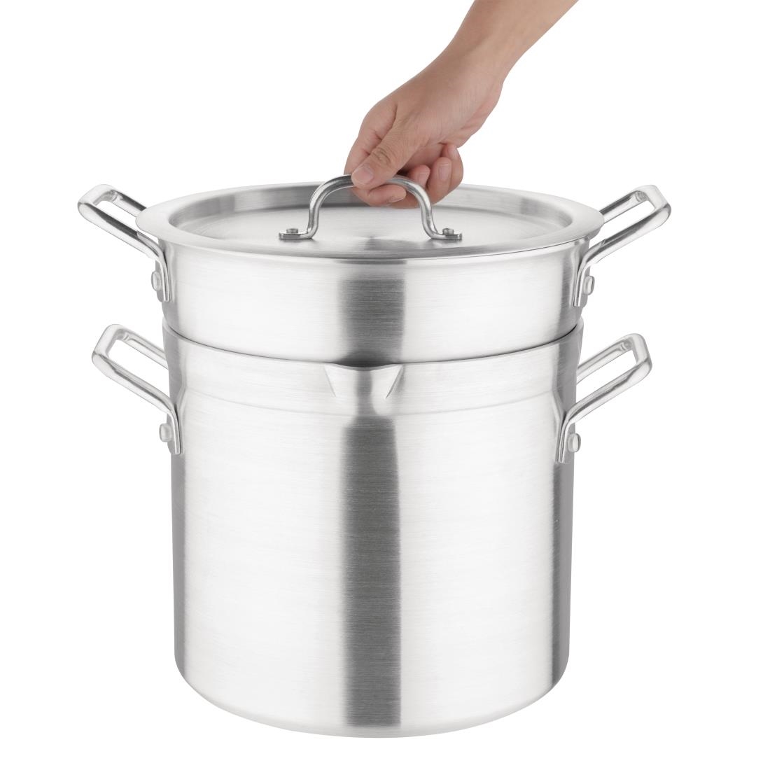 Vogue Aluminium Double Boiler 10Ltr