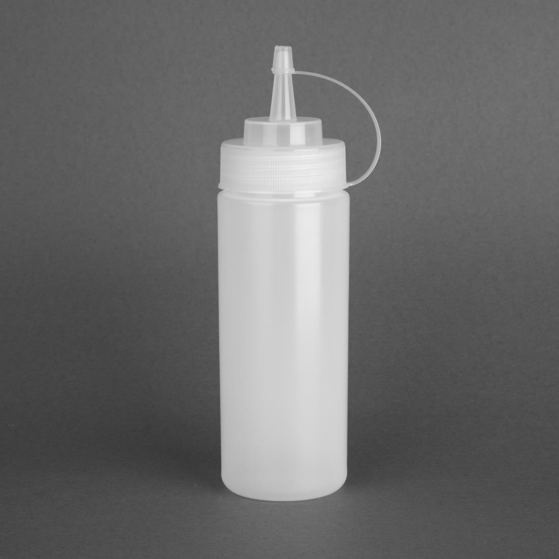 Vogue Clear Squeeze Sauce Bottle 12oz