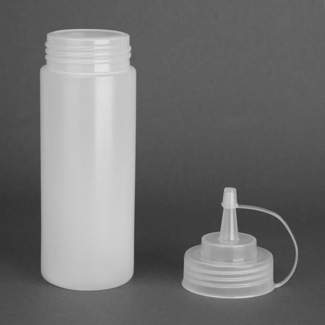 Vogue Clear Squeeze Sauce Bottle 12oz - Image 4