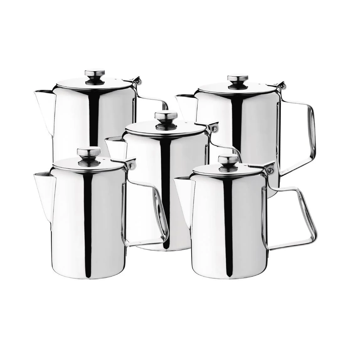 Olympia Concorde Coffee Pot Stainless Steel 70oz