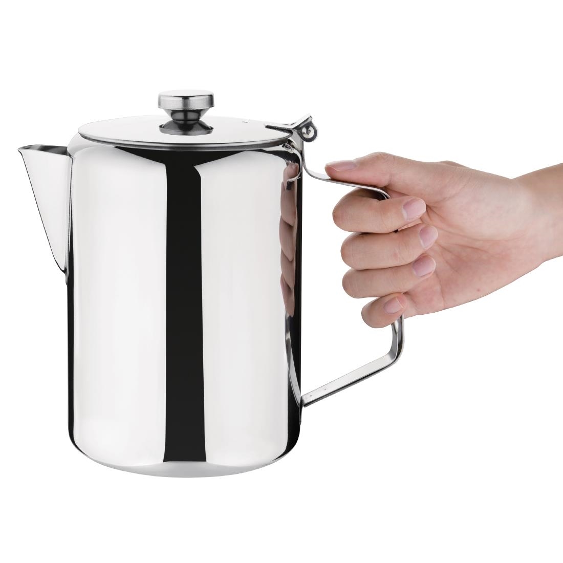 Olympia Concorde Coffee Pot Stainless Steel 70oz