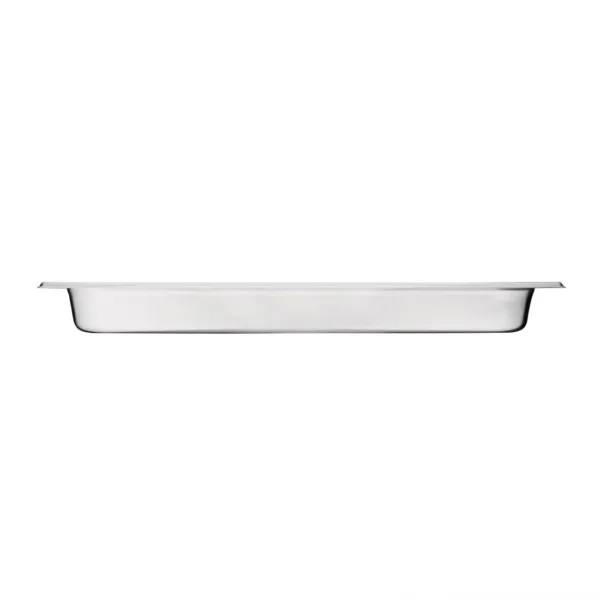 Vogue Stainless Steel 2/1 Double Size Gastronorm Pan 65mm