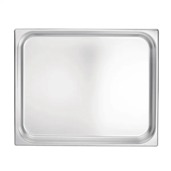 Vogue Stainless Steel 2/1 Double Size Gastronorm Pan 65mm