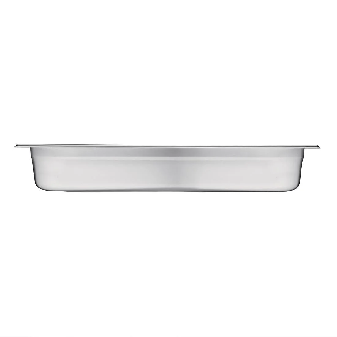 Vogue Stainless Steel 2/1 Double Size Gastronorm Pan 100mm - Image 5