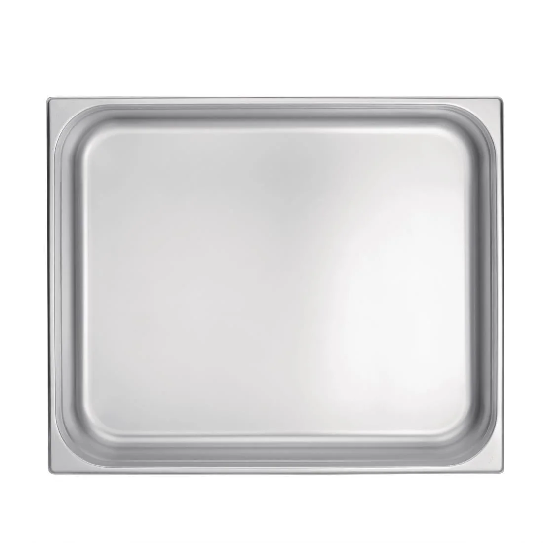 Vogue Stainless Steel 2/1 Double Size Gastronorm Pan 100mm - Image 7
