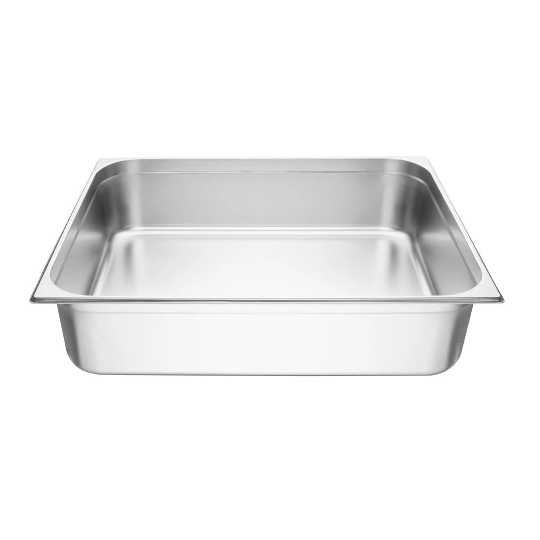 Vogue Stainless Steel 2/1 Double Size Gastronorm Pan 150mm - Image 4