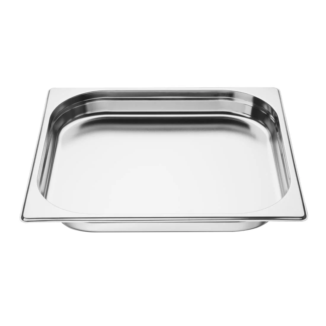 Vogue Stainless Steel 2/3 Gastronorm Pan 40mm - Image 4