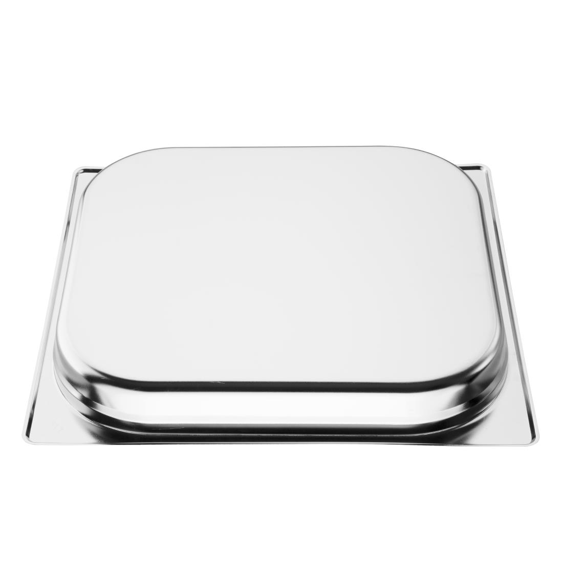 Vogue Stainless Steel 2/3 Gastronorm Pan 40mm
