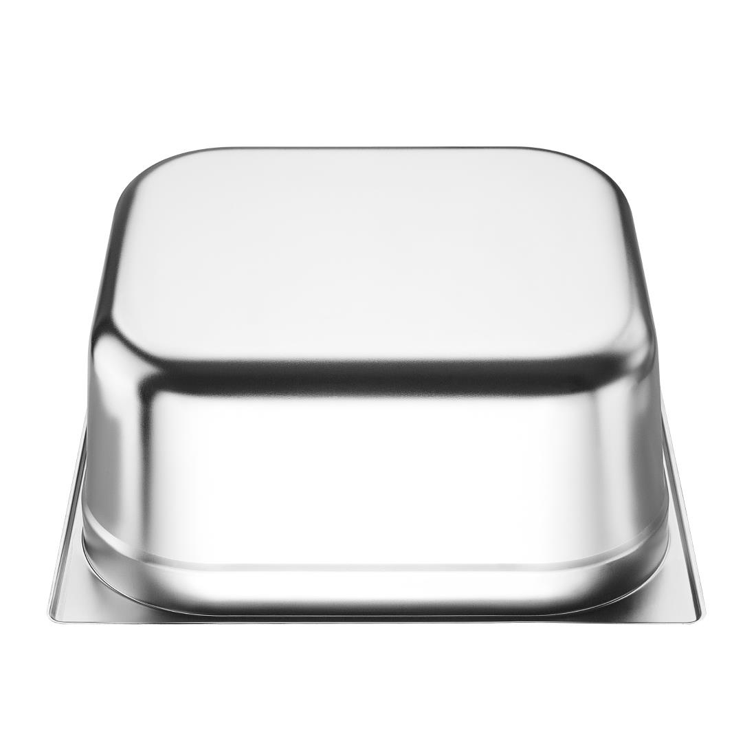 Vogue Stainless Steel 2/3 Gastronorm Pan 150mm